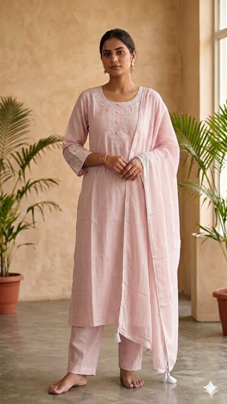 Premium Silk Suit Set