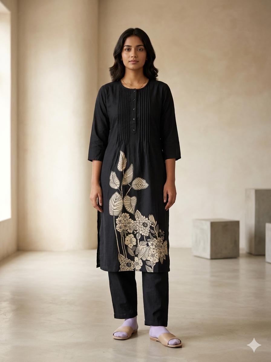 2-piece leaf pattern