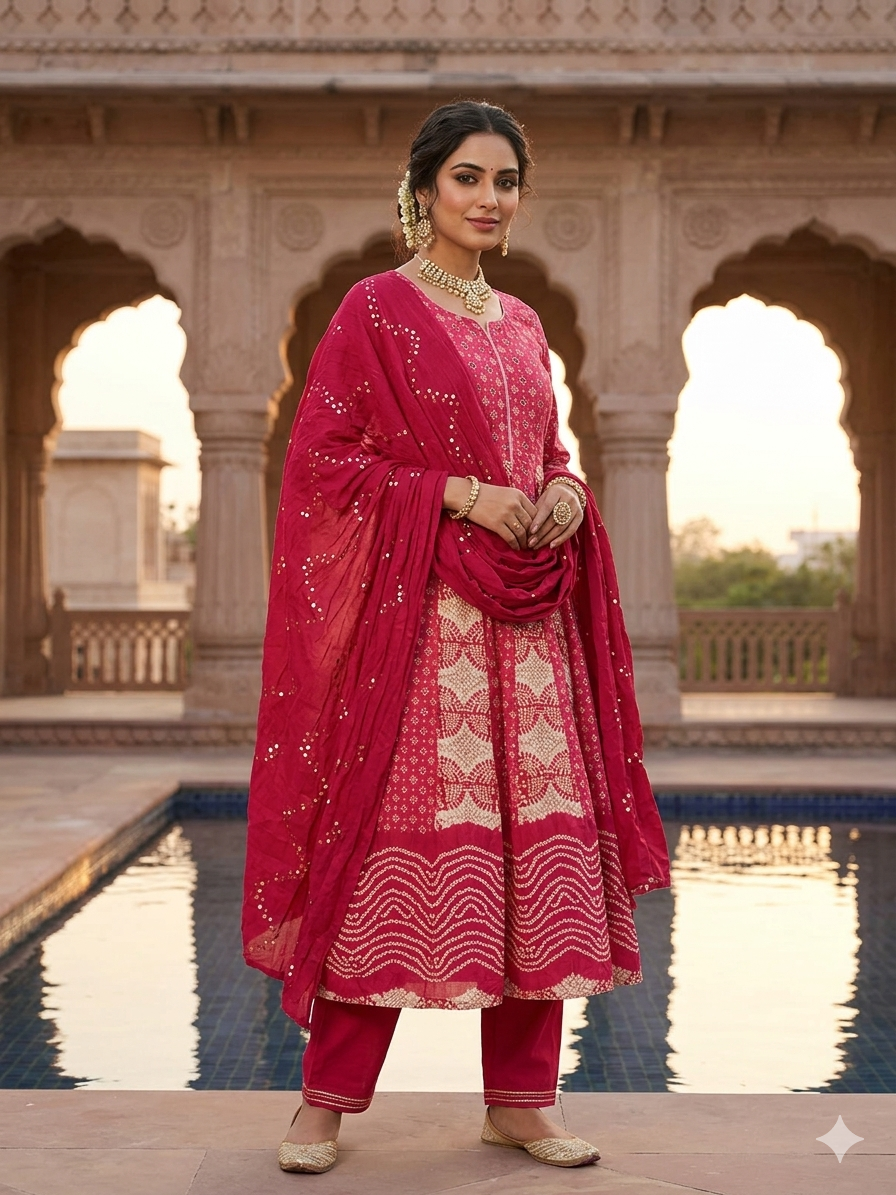Royal Anarkali Set