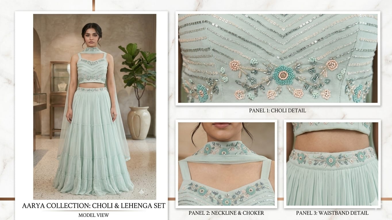 Indo-Western Set with Shrug