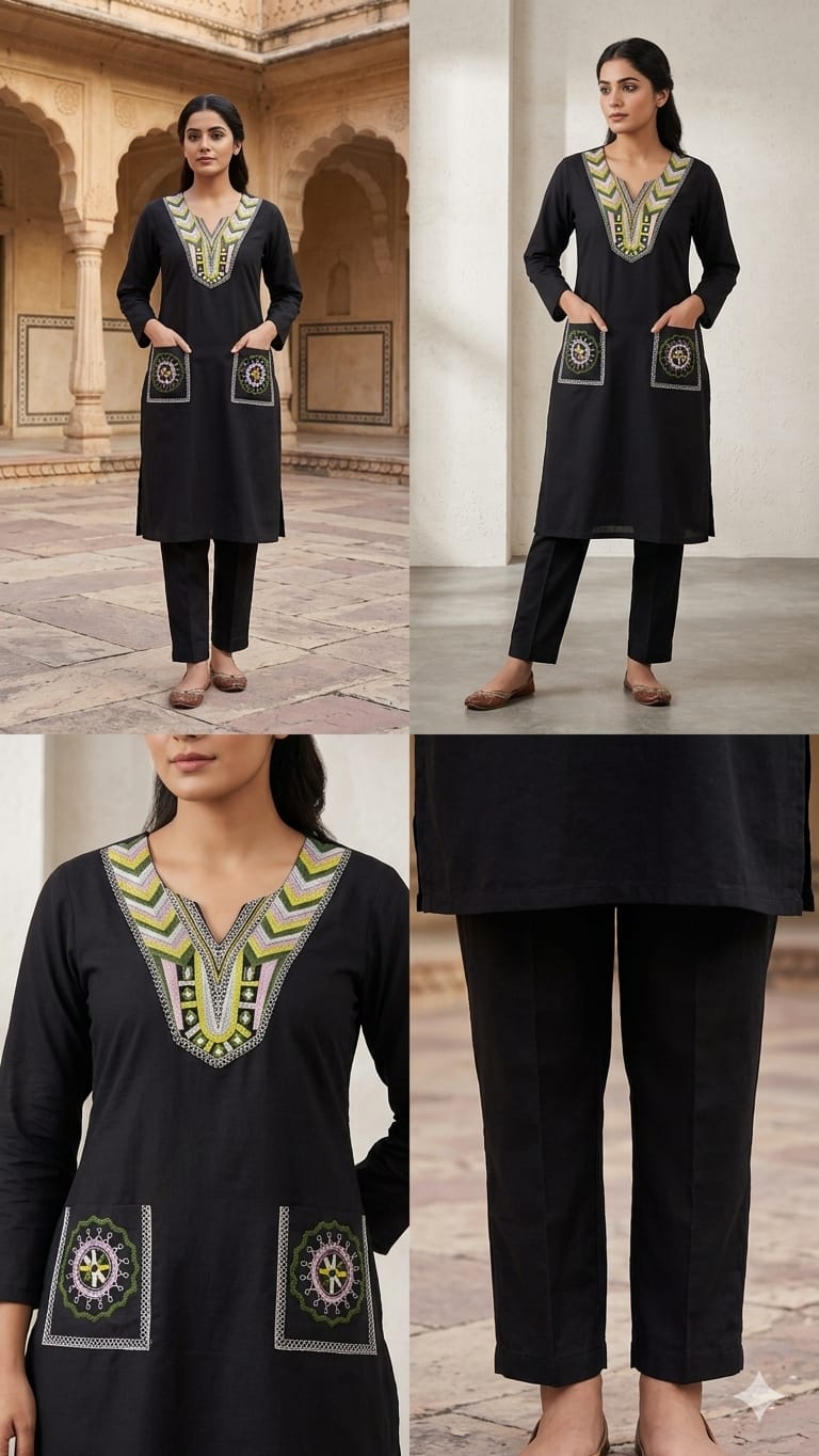 2-Piece suit with Dual Pocket