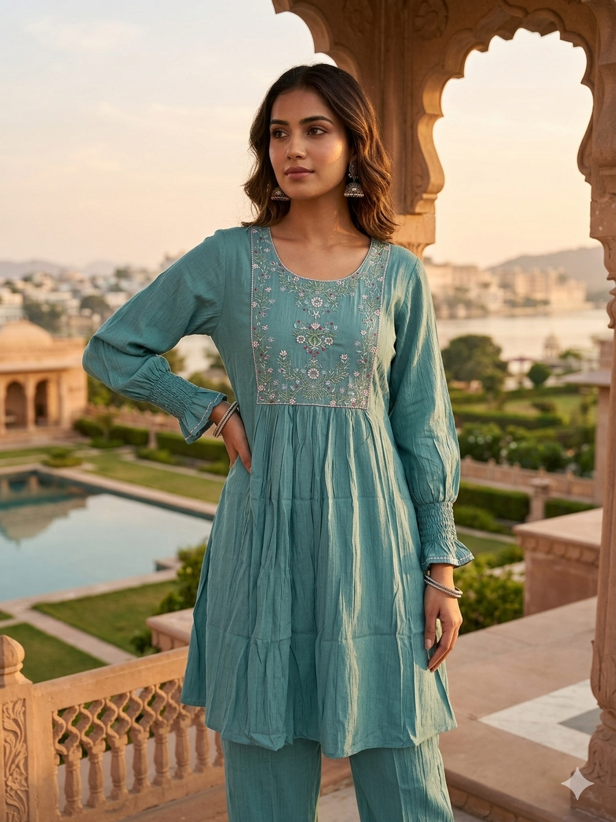 Vatican Silk Coat Set