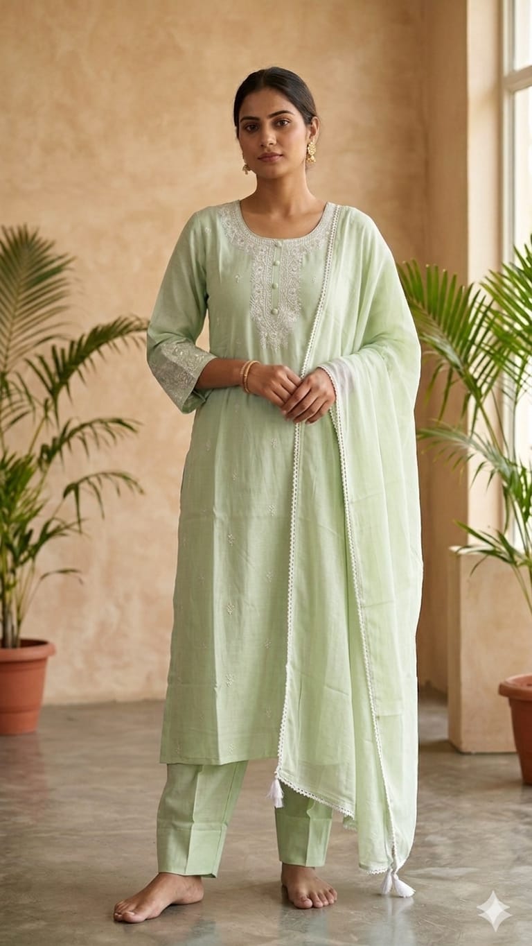 Premium Silk Suit Set