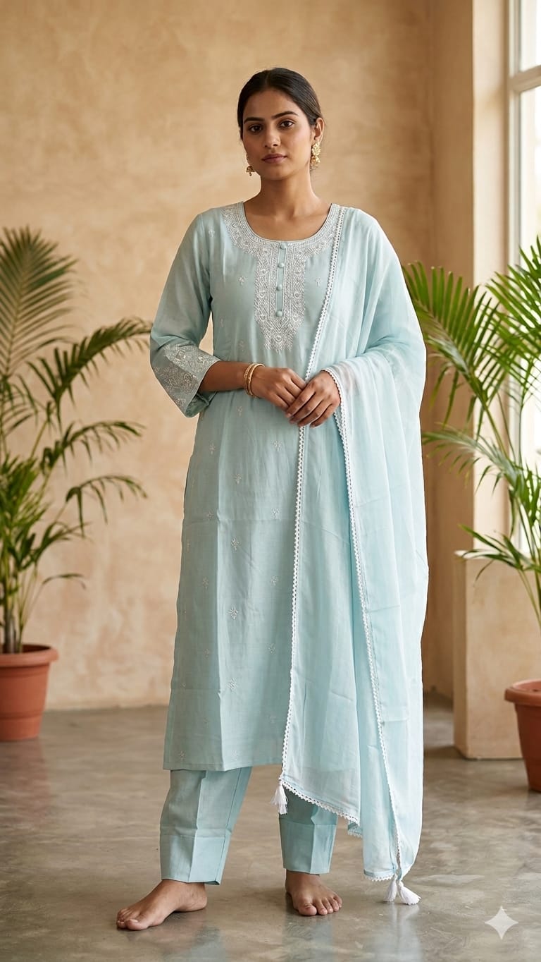 Premium Silk Suit Set