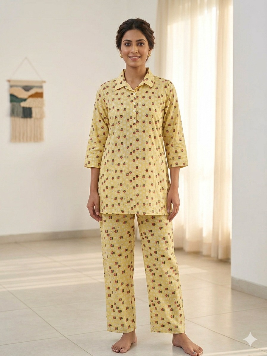Pure Cotton Coat Set