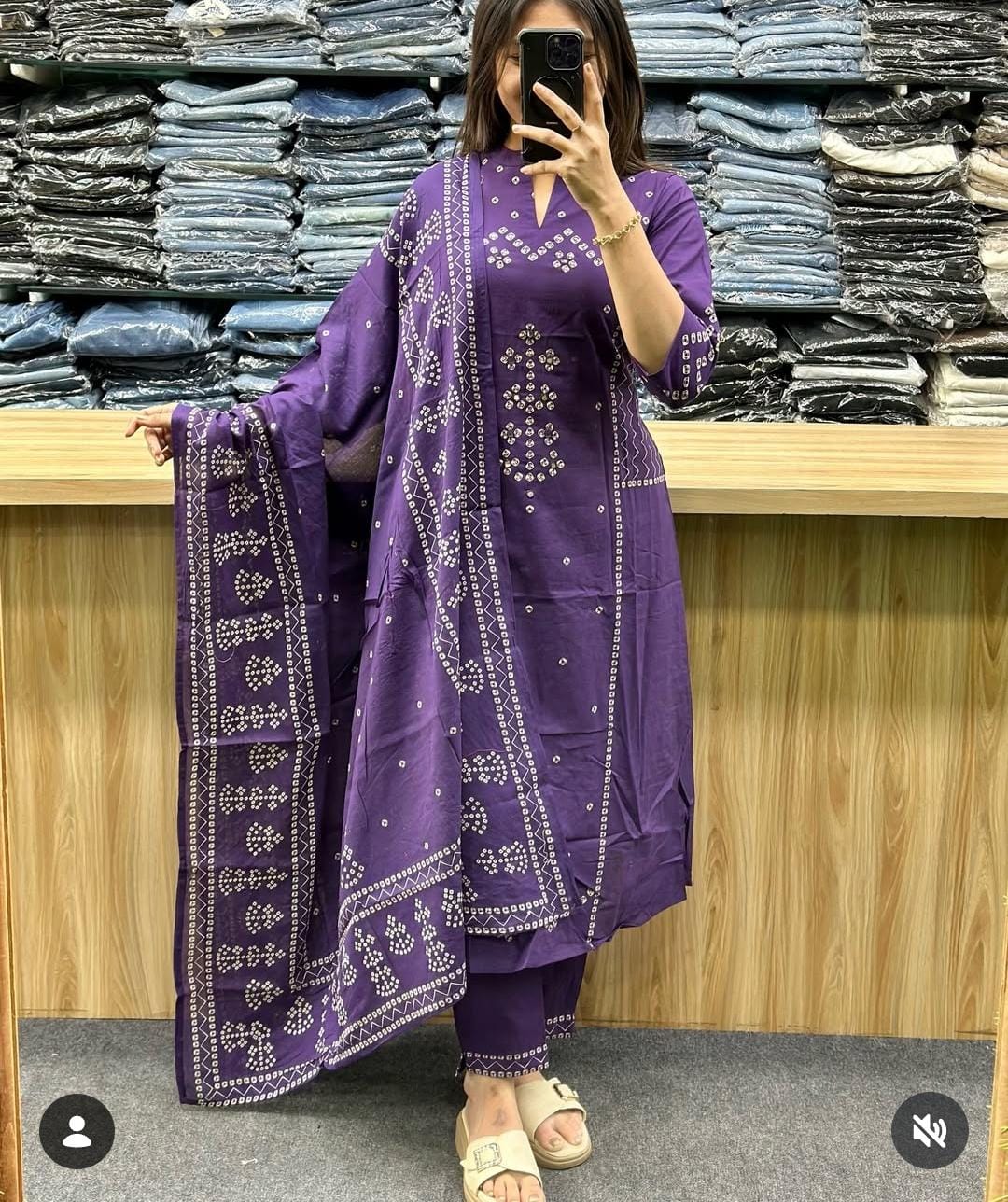 Elegant Pure Cotton 3-Piece Se
